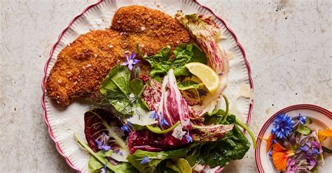 Erin French Pairs Chicken Cutlets With A Woodland Salad United States