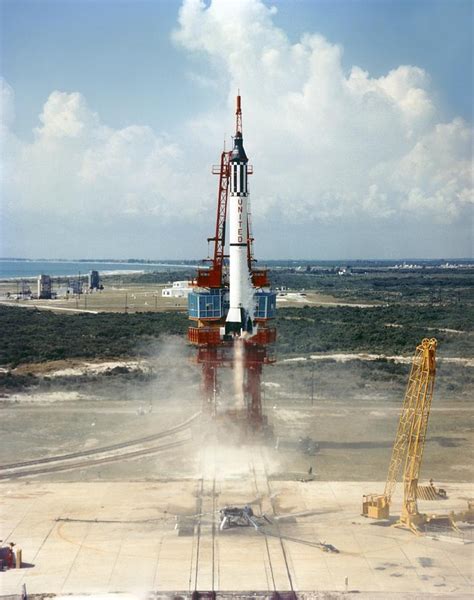 First Us Manned Space Flight, 1961 by Science Photo Library