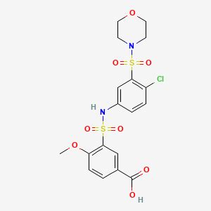 3 4 Chloro 3 Morpholine 4 Sulfonyl Phenyl Sulfamoyl 4