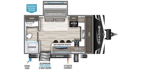 2024 Grand Design Imagine AIM Specs Floorplans