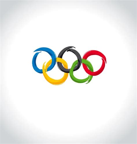 Comment Dessiner Les Anneaux Olympiques How To Draw The Olympic Rings