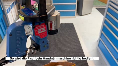 So wird Fischbein Handnähmaschine richtig bedient YouTube