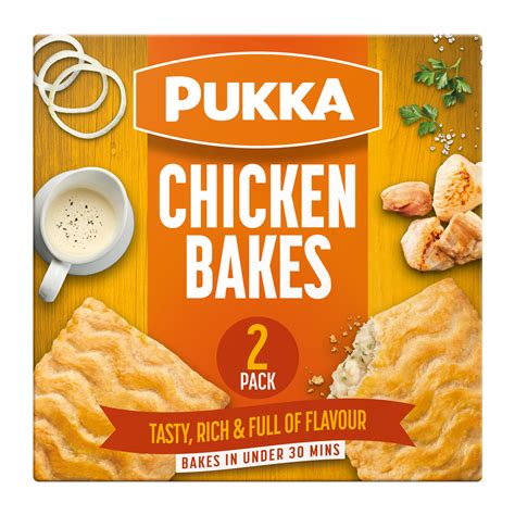 Pukka Chicken Bake 2 Pack Consort Frozen Foods