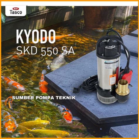 Jual Pompa Celup Kolam Ikan Kyodo Skd Sa Submersible Pump Otomatis