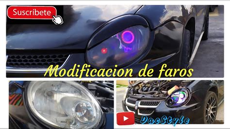 Como Modificar Faros De Auto YouTube