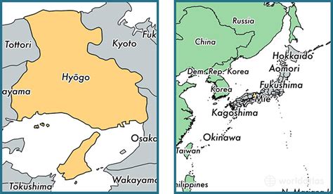 Hyogo prefecture, Japan / Map of Hyogo, JP / Where is Hyogo prefecture ...