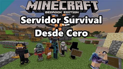 Jugando Un Minecraft Survival Desde Cero En Un Servidor De Minecraft