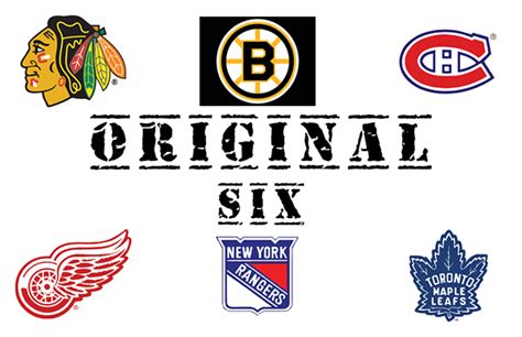 Original Six Hockey Teams on Behance