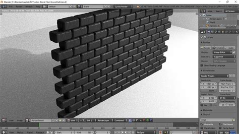 Modelling And Rendering A Stone Wall In Blender Blender Tutorial