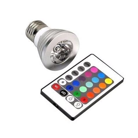 Foco Lampara Led Rgb Colores 12v 3w 125 00 En Mercado Libre