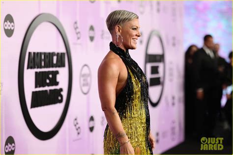 Pink Rules The Red Carpet with Husband Carey Hart & Their Two Kids at ...