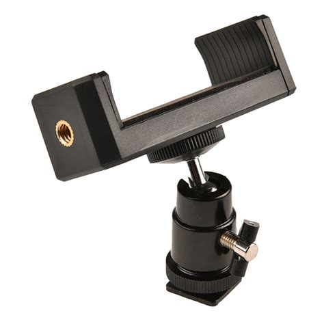 Jual Ball Head Hotshoe Holder QM3621 Rotasi 1 4 Tripod Kamera Hot Shoe Baut Quick Release 360