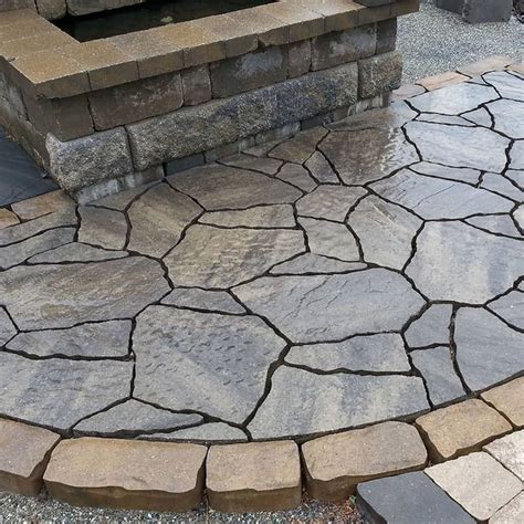 Mega Arbel Mm Stone Patio Textured Concrete Pavers Belgard