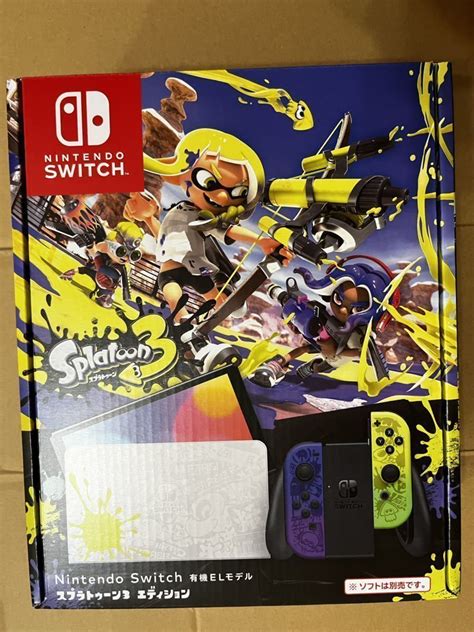 【予約販売品】 Nintendo Switch 有機elモデル スプラトゥーン3 エディション ニンテンドースイッチ Asakusasubjp