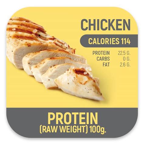 Chicken 100g - 114 Cals - Pure Prep Phuket Thailand