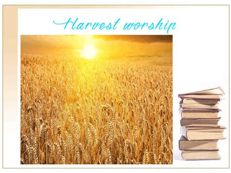 Harvest Worship Teaching Resources