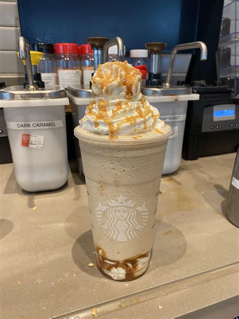 the nicest looking frap i'll ever end up making : r/starbucks