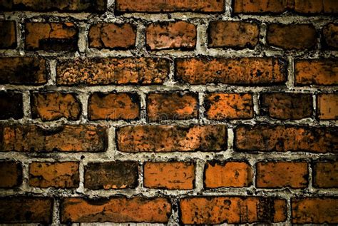 Grunge Red Brick Wall Background Or Texture Stock Image Image Of