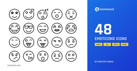 Download Emoticons Icon Pack Available In Svg Png And Icon Fonts