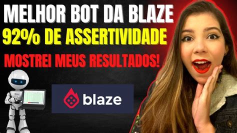 MELHOR ROBÔ PARA GANHAR NA BLAZE Usei e Me ANIMEI Os RESULTADOS