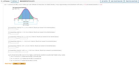 Solved 5 19 Points DETAILS BBUNDERSTAT12 6 2 011 MY Chegg