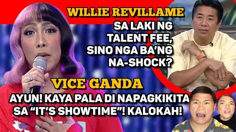 Vice Ganda At Ang Dahilan Ng Di Nya Pagsipot Sa It S Showtime Youtube