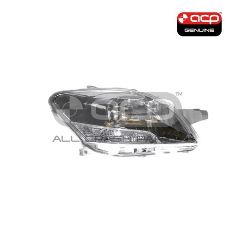 Halogen Manual Adjust Head Lamp Drivers Side Genuine Suits Toyota Yaris