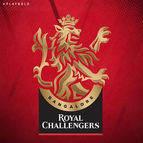 Royal Challenges Bangalore New Logo PlayBold - Masthicorner in 2023 ...