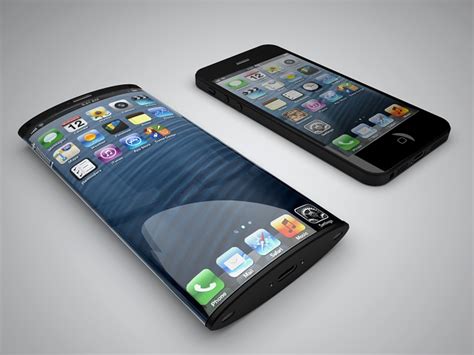 Curved Glass Iphone Concept Not Very Functional