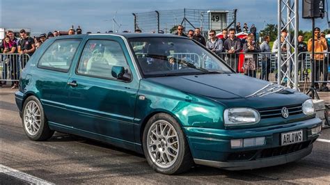 950hp Arlows Vw Golf Mk3 Vr6 Turbo 30175kmh Ttt Half Mile 25092021