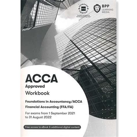 Bpp Acca F Fia Financial Accounting Ffa Fa Workbook