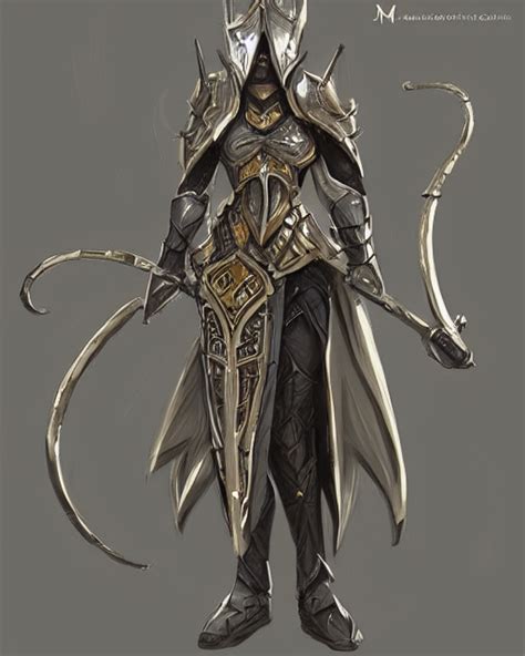 Prompthunt Mage Armor Fantasy Concept Art Trending On Artstation