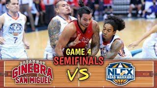 Barangay Ginebra Vs Nlex Road Warriors Semifinals Game Pba Live