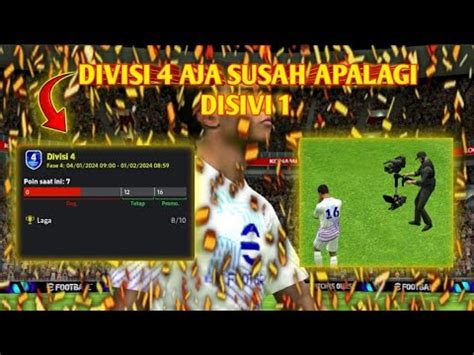 Niat Mau Naikkan Divisi Eh Malah Turun Lagi Gameplay Efootball