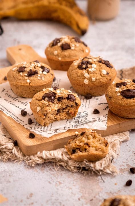 Muffins De Banana E Aveia Made By Choices