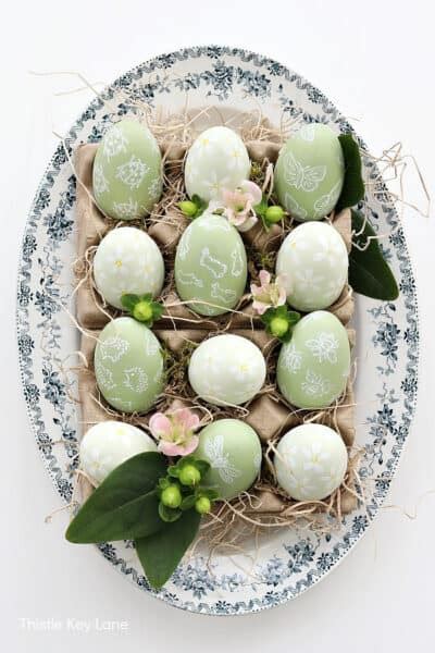 Wooden Keepsake Easter Eggs - Thistle Key Lane