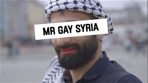 Mr Gay Syria On The Pink Screen Voice Venue