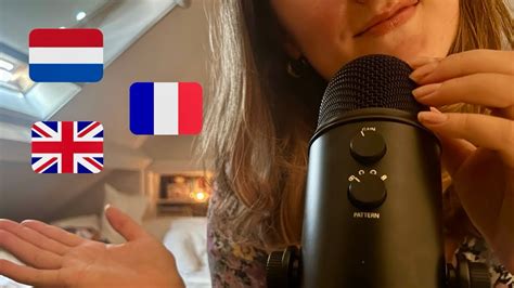 Asmr Tingly Trigger Words In 3 Languages Youtube