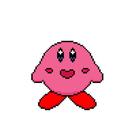 Pixilart Kirby By Birky