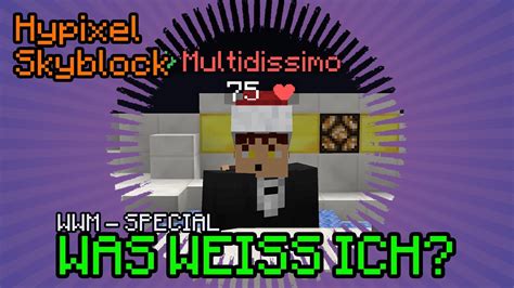 Werde Ich Multimillion R Hypixel Skyblock Deutsch Multidissimo Youtube