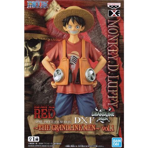 【靜宜玩具】特價 金證 海賊王 航海王 劇場版 Red Dxf The Grandline Men Vol1 魯夫 蝦皮購物