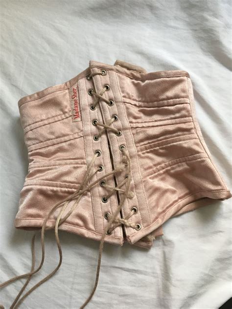 Corset Madame Sher Rose Lingerie Feminina Madame Sher Usado Enjoei