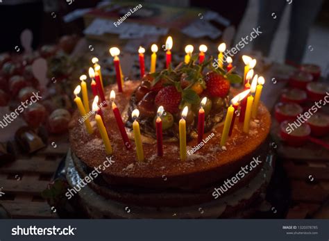 Naked Birthday Cake Stock Photo Shutterstock
