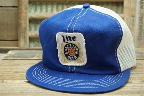 Miller Lite Beer Hat Vintage Snapback Warehouse