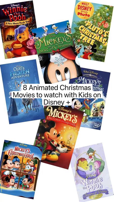 8 Animated Christmas Movies to watch with Kids on Disney + in 2022 ...