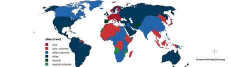 Allies of ww2 (updated) : r/Maps