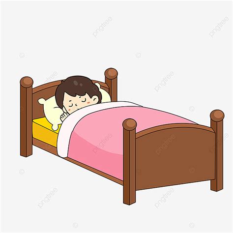 Cute Bed Clipart Transparent Background - Jagodooowa