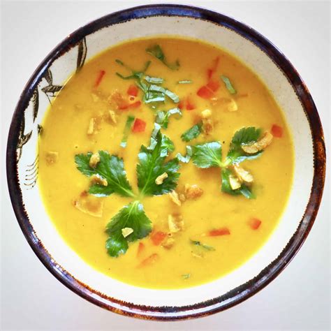 Pumpkin Curry Soup Vegan Gf Rhians Recipes