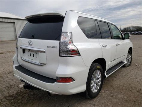 2017 Lexus Gx 460 White 4.6L 8 vin: JTJBM7FX1H5167554 - BidCar