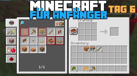 Wie bekomme ich alle Rezepte Minecraft für Anfänger 6 YouTube